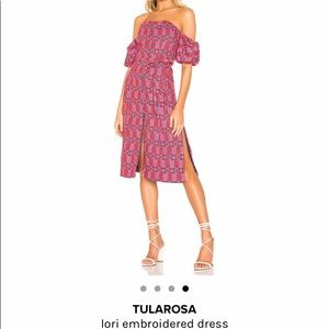 Tularosa Lori embroidered dress revolve